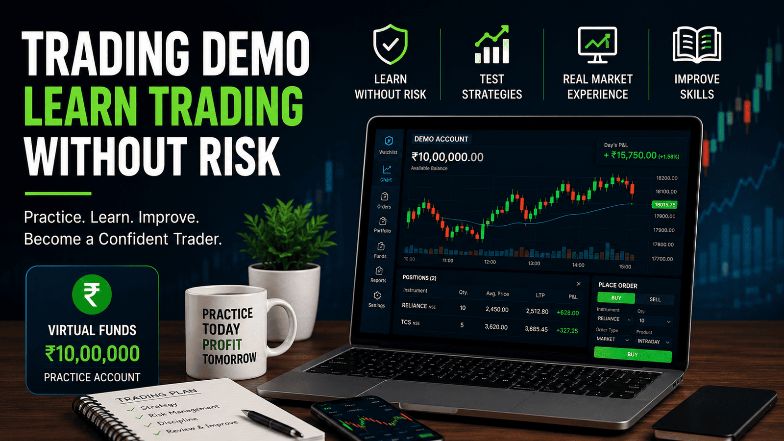 Trading Demo: Learn Trading Without Risk